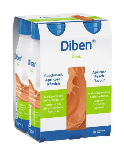 
                                                                              Diben Drink, smak morela - brzoskwinia, 4x 200 ml - Sklep Fresubin 