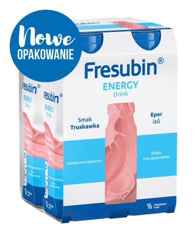 
                                                                                              Fresubin Energy DRINK, smak truskawkowy, 4x200 ml - Sklep Fresubin 