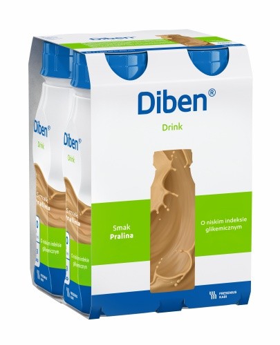 
                                                                                                      Diben DRINK, smak pralina, 4x200 ml - Fresubin                                                                      