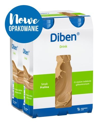 
                                                                                                      Diben DRINK, smak pralina, 4x200 ml - Fresubin                                                                      