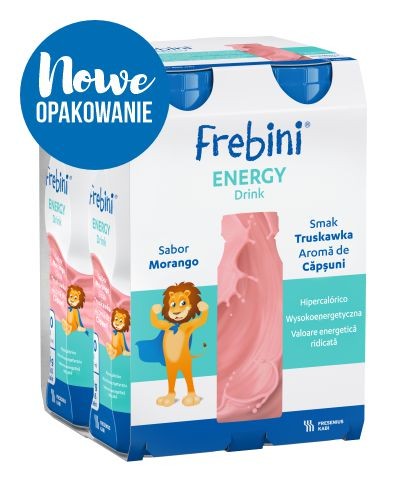 
                                                                                                      Frebini Energy DRINK, smak truskawkowy, 4x200 ml  - Fresubin                                                                      