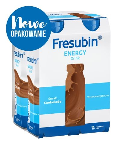 
                                                                                                      Fresubin Energy DRINK, smak czekoladowy, 4x200 ml - Fresubin                                                                      