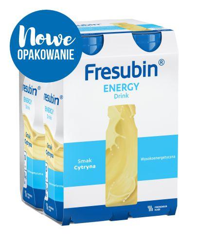 
                                                                                              Fresubin Energy DRINK, smak cytrynowy, 4x200 ml  - Sklep Fresubin 