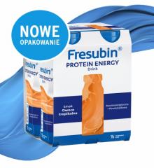 
					 Fresubin PROTEIN ENERGY Drink, smak owoce tropikalne, 4x200 ml - mój Fresubin                                 